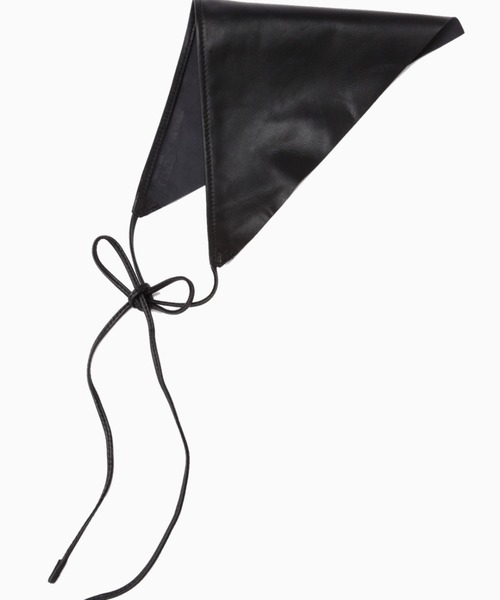 AMBUSH VYY BANDANA レザー バンダナ AMBUSH VYY BANDANA レザー バンダナ AMBUSH VYY BANDANA レザー