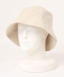 Le Pigeon Voyageur（ル ピジョン ヴォワイヤジュール）の「<Le Pigeon Voyageurリネン素材バケットハット/チューリップハット（ハット）」