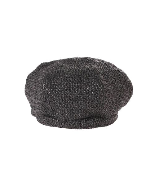 jouetie（ジュエティ）の「ペーパーカラーキャスケット（キャスケット・レディース・ブラック/ベージュ・FREE）」の7枚目の写真