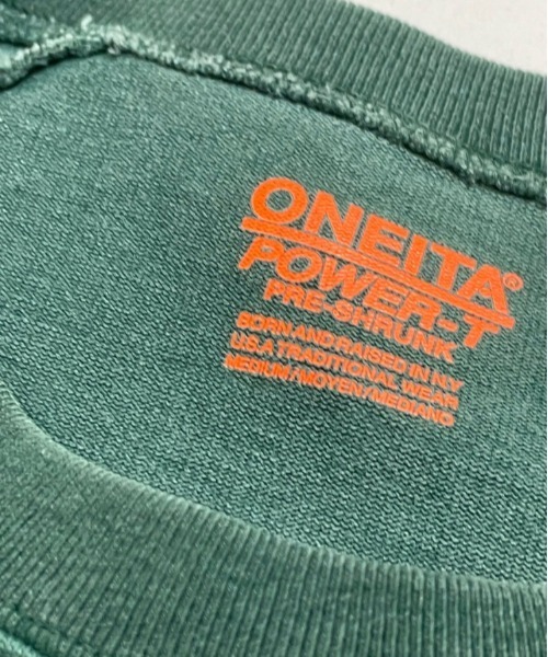 JACKROSE（ジャックローズ）の「ONEITA-ヘビーウエイト.SSTEE（Tシャツ/カットソー・メンズ・ホワイト/ブラック/グリーン・M/L）」の8枚目の写真