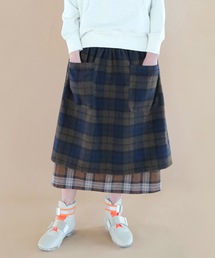 bedsidedrama | Check Apron Skirt(スカート)