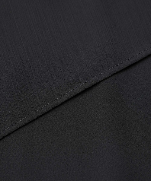 ROPE'(ロペ)の「楊柳ニットコンビブラウス【洗える】(シャツ/ブラウス・レディース・ホワイト/ブラック/ターコイズブルー/オレンジ・38)」の19枚目の写真