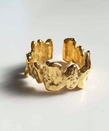 foun. | Foun: silver925+K18GP  Bump ring GOLD(リング)