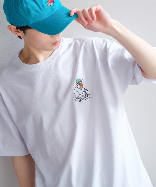 improves（インプローブス）の「USコットン サガラ刺しゅう 半袖Tシャツ（Tシャツ/カットソー・メンズ・C/D/B/E/F/A・MEDIUM/LARGE）」の2枚目の写真