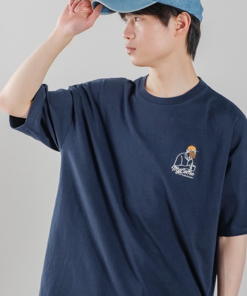 improves（インプローブス）の「USコットン サガラ刺しゅう 半袖Tシャツ（Tシャツ/カットソー・メンズ・C/D/B/E/F/A・MEDIUM/LARGE）」の4枚目の写真