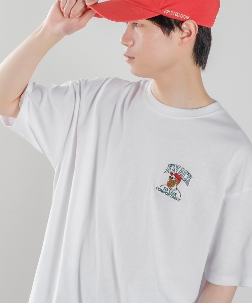 improves（インプローブス）の「USコットン サガラ刺しゅう 半袖Tシャツ（Tシャツ/カットソー・メンズ・C/D/B/E/F/A・MEDIUM/LARGE）」の5枚目の写真