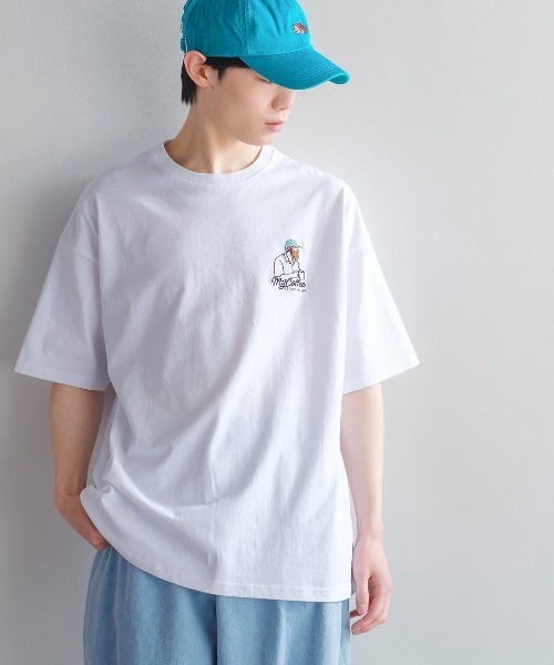 improves（インプローブス）の「USコットン サガラ刺しゅう 半袖Tシャツ（Tシャツ/カットソー・メンズ・C/D/B/E/F/A・MEDIUM/LARGE）」の10枚目の写真