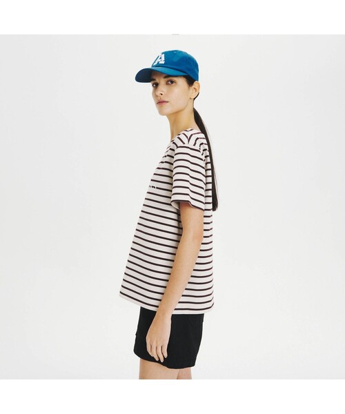 〈新品〉AIGLE 吸水速乾 ボートネック ボーダー半袖Tシャツ（VOYAGE） 楽天市場】【SALE／50%OFF】吸水速乾 ボートネック ボーダー半袖