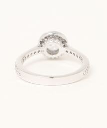 Swarovski Una Angelic リング Una Angelic ring, Round cut, White, Silver-tone finish