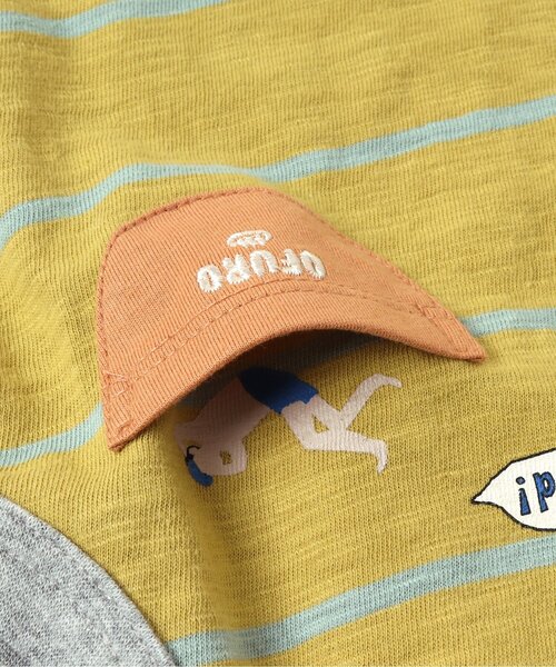 BREEZE（ブリーズ）の「湯舟ポケットタンクトップ（タンクトップ・キッズ・ライム/アイボリー・140/110/90/120/130/100/80）」の6枚目の写真