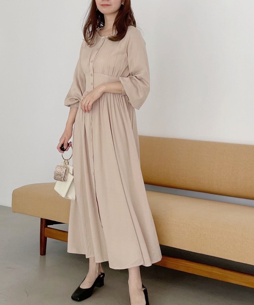 セール ブランド古着 長袖ワンピース ワンピース Mysty Woman ミスティウーマン のファッション通販 Zozoused