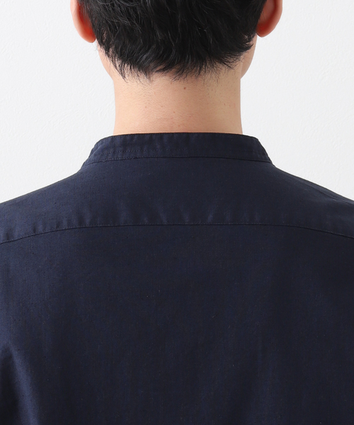 B.C STOCK（ベーセーストック）の「10シュウネンブレーメンシャツ（シャツ/ブラウス・メンズ・ネイビー/ホワイト系その他/ベージュ・LARGE/MEDIUM）」の9枚目の写真