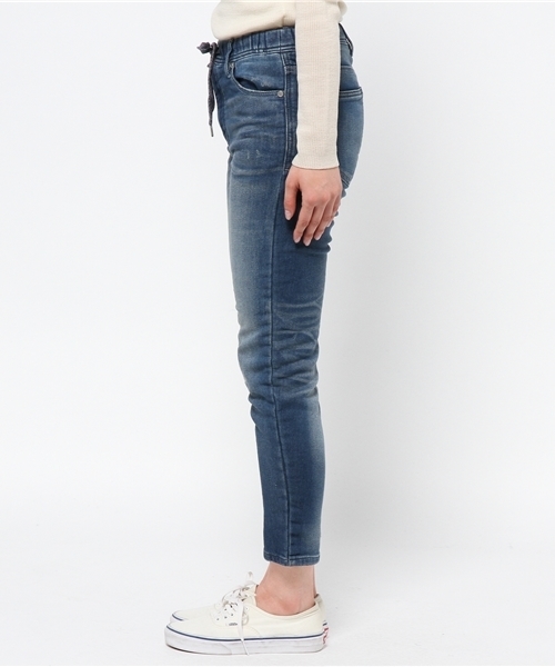 CIAOPANIC TYPY（チャオパニックティピー）の「【oblekt】オブレクトジョガーデニムパンツ（デニムパンツ・レディース・ブルー/ネイビー・MEDIUM/SMALL）」の5枚目の写真