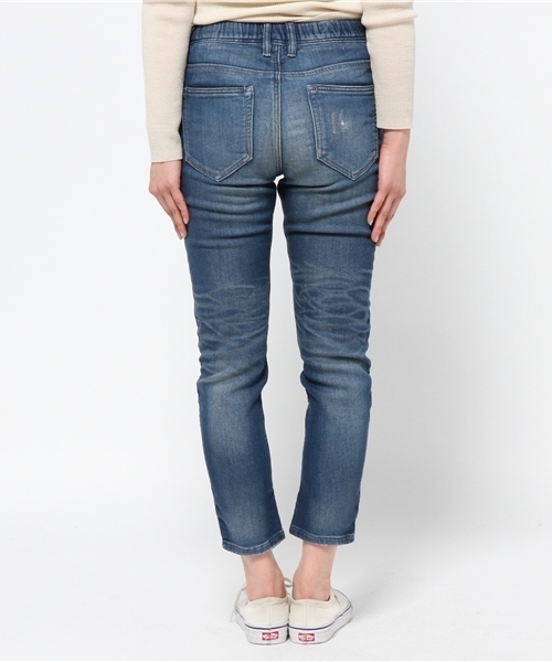 CIAOPANIC TYPY（チャオパニックティピー）の「【oblekt】オブレクトジョガーデニムパンツ（デニムパンツ・レディース・ブルー/ネイビー・MEDIUM/SMALL）」の6枚目の写真