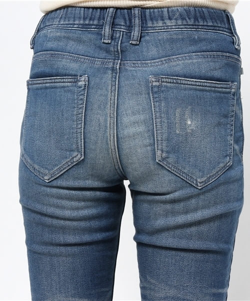 CIAOPANIC TYPY（チャオパニックティピー）の「【oblekt】オブレクトジョガーデニムパンツ（デニムパンツ・レディース・ブルー/ネイビー・MEDIUM/SMALL）」の9枚目の写真