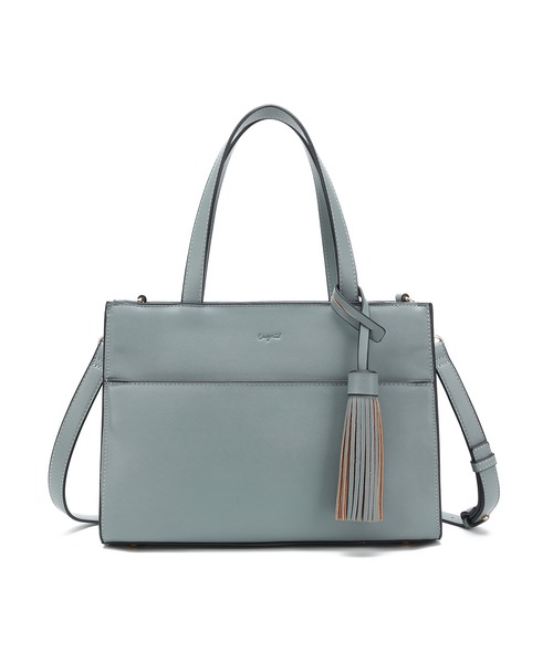 Ungrid(アングリッド)の「【Ungrid/アングリッド】スムース ビッグタッセル 10ポケット多機能ハンドバッグ(ハンドバッグ・レディース・ブラック/カーキ/アイボリー/キャメル/ベージュ系その他/ダークブラウン/ベージュ/ブルー系その他・FREE)」の7枚目の写真