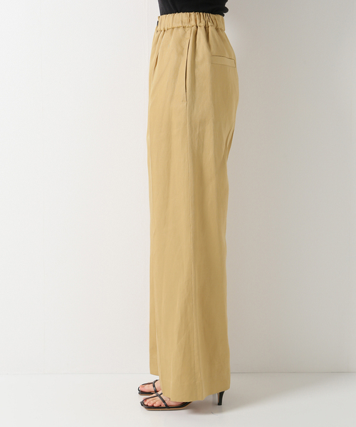 IENA(イエナ)の「【TELA/テラ】LINEN LYOCELワイドパンツ(その他パンツ・レディース・ベージュ・38/36)」の5枚目の写真