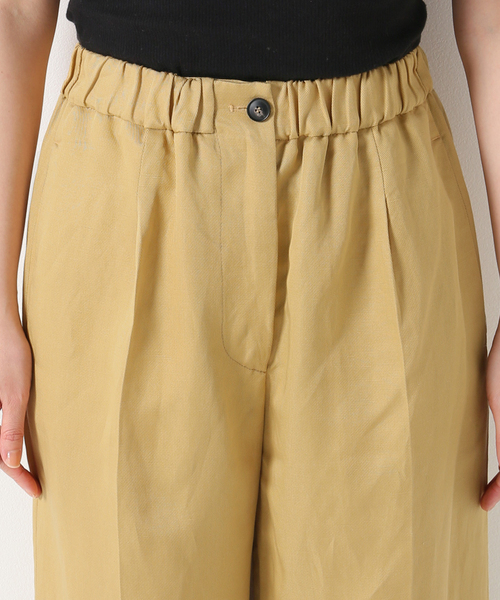 IENA(イエナ)の「【TELA/テラ】LINEN LYOCELワイドパンツ(その他パンツ・レディース・ベージュ・38/36)」の7枚目の写真