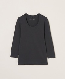 three dots（スリードッツ）の「ジェシカ七分袖（Tシャツ/カットソー）」