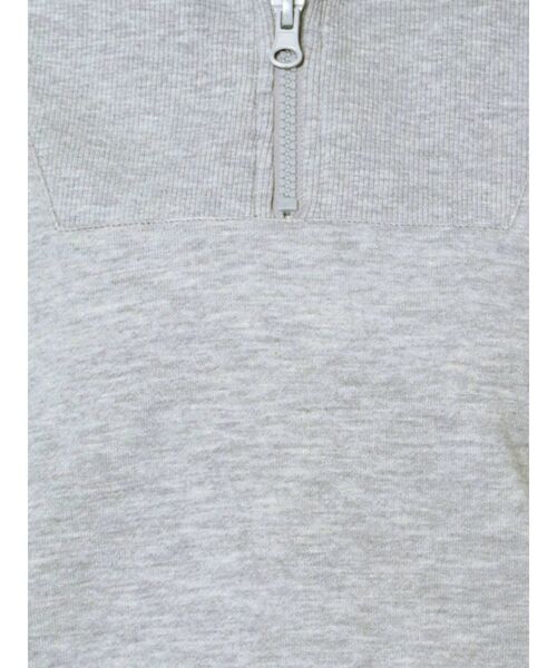 GYDA（ジェイダ）の「ZIPデザイン ドッキングスウェットワンピース（ワンピース・レディース・オフホワイト/グレー/ブラック・FREE）」の15枚目の写真