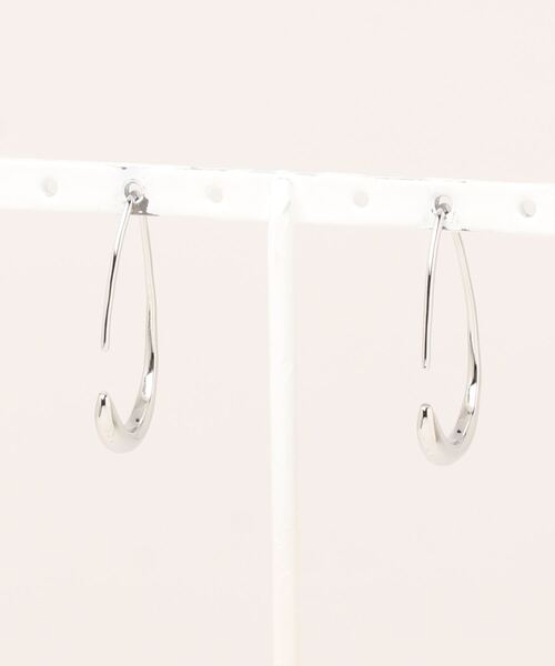 VENCEEXCHANGE（ヴァンスエクスチェンジ）の「ティアフープピアス（ピアス（両耳用）・レディース・シルバー/ゴールド・FREE）」の3枚目の写真