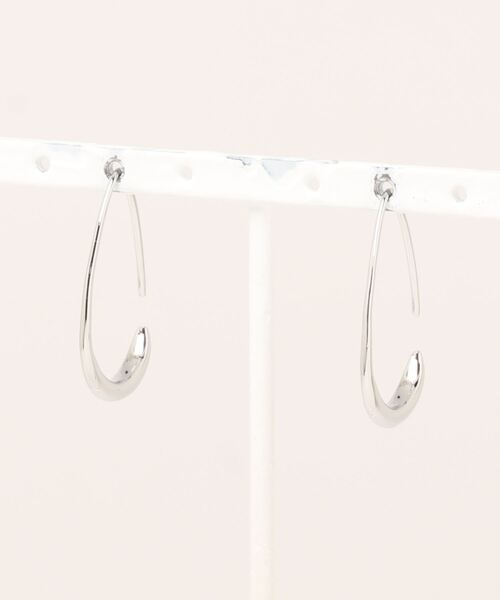 VENCEEXCHANGE（ヴァンスエクスチェンジ）の「ティアフープピアス（ピアス（両耳用）・レディース・シルバー/ゴールド・FREE）」の13枚目の写真