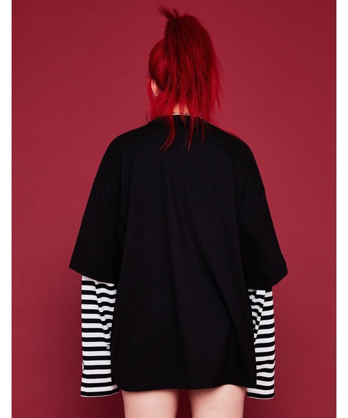 Little sunny bite(リトルサニーバイト)の「STRANGER THINGS × little sunny bite Fake layered photo long tee(Tシャツ/カットソー・メンズ・ホワイト/ブラウン・SMALL/MEDIUM)」の16枚目の写真