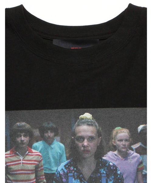 Little sunny bite(リトルサニーバイト)の「STRANGER THINGS × little sunny bite Fake layered photo long tee(Tシャツ/カットソー・メンズ・ホワイト/ブラウン・SMALL/MEDIUM)」の17枚目の写真