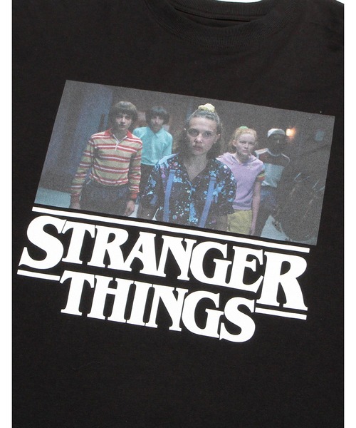 Little sunny bite(リトルサニーバイト)の「STRANGER THINGS × little sunny bite Fake layered photo long tee(Tシャツ/カットソー・メンズ・ホワイト/ブラウン・SMALL/MEDIUM)」の18枚目の写真