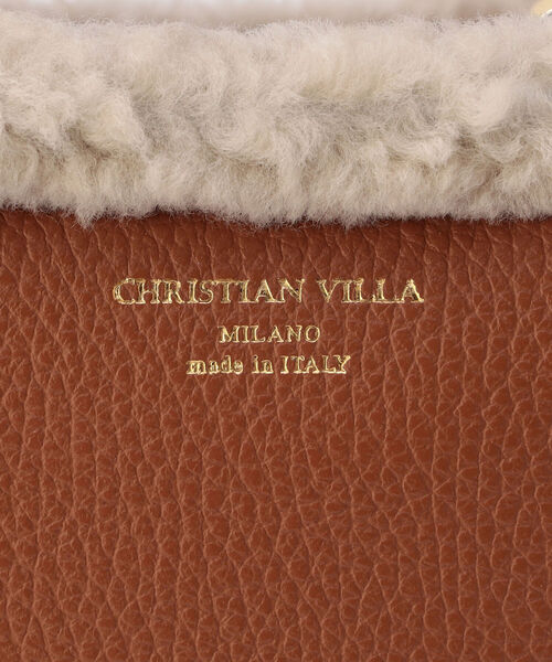 CHRISTIAN VILLA/クリスチャンヴィラ】 ヘムムートンスクエアトートバッグ