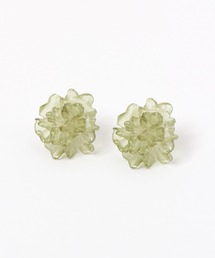 フラワーモチーフピアス