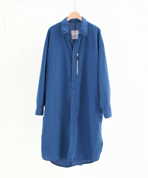 STORAMA（ストラマ）の「製品染ビッグシャツ（シャツ/ブラウス・レディース・アイボリー/ブラック/グレー/ライラック/イエロー/キャメル/ピンク/カーキ/ミント/ブルー・SMALL/MEDIUM）」の6枚目の写真