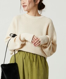FREAK'S STORE | 【WEB限定】サーマルショートニットプルオーバー(ニット/セーター)
