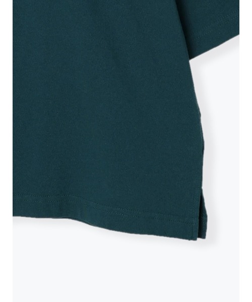 Samansa Mos2（サマンサ モスモス）の「【miyuki matsuoXSamansaMos2】プリント7分袖T（Tシャツ/カットソー・レディース・グリーン/マスタード/チャコール/キナリ・ﾌﾘ-）」の19枚目の写真