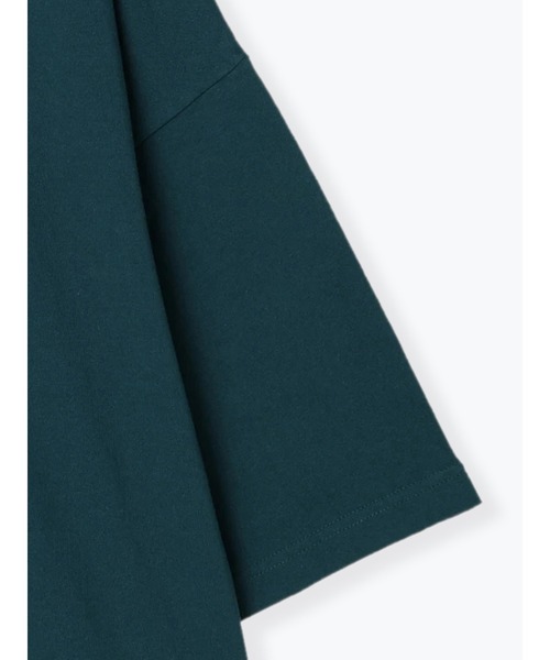 Samansa Mos2（サマンサ モスモス）の「【miyuki matsuoXSamansaMos2】プリント7分袖T（Tシャツ/カットソー・レディース・グリーン/マスタード/チャコール/キナリ・ﾌﾘ-）」の18枚目の写真