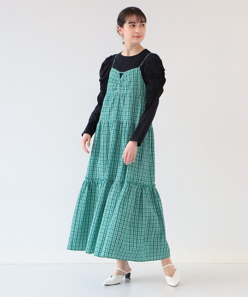 Ray BEAMS(レイビームス)の「Ray BEAMS / ギャザー ボリューム スリーブ Tシャツ(Tシャツ/カットソー・レディース・イエロー系その他5/ホワイト/ブラック・ONE SIZE)」の8枚目の写真