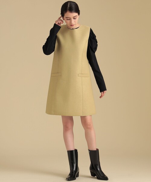 Ray BEAMS(レイビームス)の「Ray BEAMS / ギャザー ボリューム スリーブ Tシャツ(Tシャツ/カットソー・レディース・イエロー系その他5/ホワイト/ブラック・ONE SIZE)」の22枚目の写真