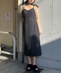 FREE'S MART | 【Sシリーズ対応】ビスチェキャミワンピース(ワンピース)