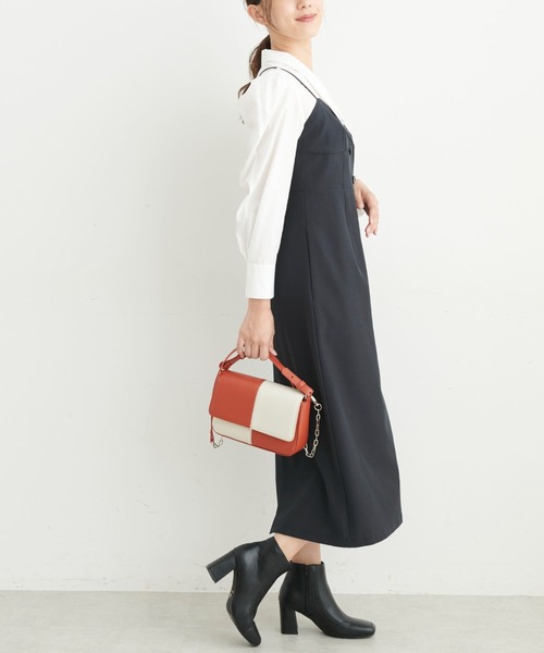 FREE'S MART（フリーズマート）の「【Sシリーズ対応】ビスチェキャミワンピース（ワンピース・レディース・ブラック/ブラウン・MEDIUM/SMALL/X-SMALL）」の8枚目の写真