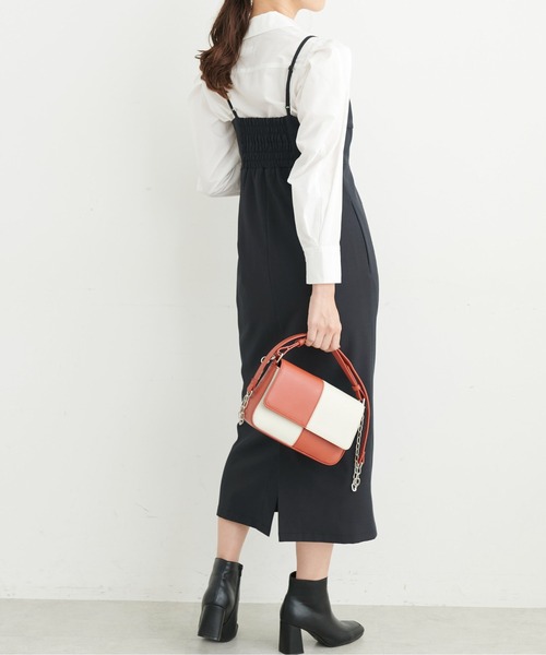 FREE'S MART（フリーズマート）の「【Sシリーズ対応】ビスチェキャミワンピース（ワンピース・レディース・ブラック/ブラウン・MEDIUM/SMALL/X-SMALL）」の17枚目の写真