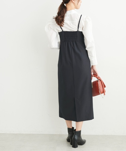 FREE'S MART（フリーズマート）の「【Sシリーズ対応】ビスチェキャミワンピース（ワンピース・レディース・ブラック/ブラウン・MEDIUM/SMALL/X-SMALL）」の3枚目の写真