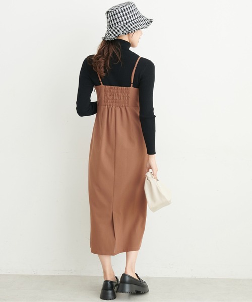 FREE'S MART（フリーズマート）の「【Sシリーズ対応】ビスチェキャミワンピース（ワンピース・レディース・ブラック/ブラウン・MEDIUM/SMALL/X-SMALL）」の18枚目の写真