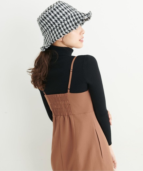 FREE'S MART（フリーズマート）の「【Sシリーズ対応】ビスチェキャミワンピース（ワンピース・レディース・ブラック/ブラウン・MEDIUM/SMALL/X-SMALL）」の4枚目の写真