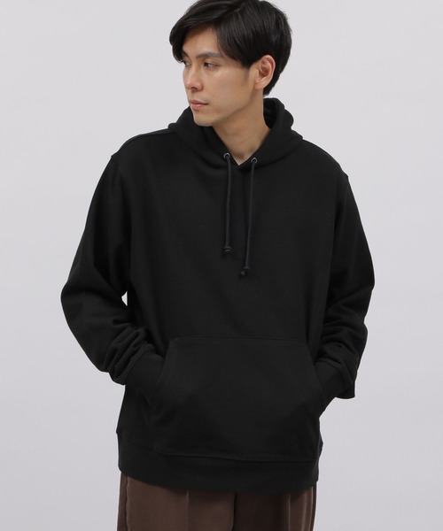 LAKOLE（ラコレ）の「裏毛スウェットパーカー / 125694（パーカー・メンズ・キャメル/グリーン/オフホワイト/パープル/ブラック・X-LARGE/MEDIUM/LARGE）」の3枚目の写真