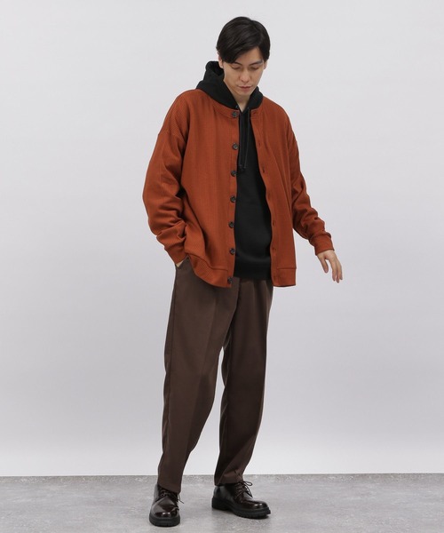 LAKOLE（ラコレ）の「裏毛スウェットパーカー / 125694（パーカー・メンズ・キャメル/グリーン/オフホワイト/パープル/ブラック・X-LARGE/MEDIUM/LARGE）」の21枚目の写真