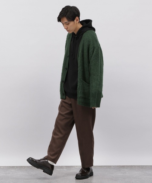 LAKOLE（ラコレ）の「裏毛スウェットパーカー / 125694（パーカー・メンズ・キャメル/グリーン/オフホワイト/パープル/ブラック・X-LARGE/MEDIUM/LARGE）」の16枚目の写真