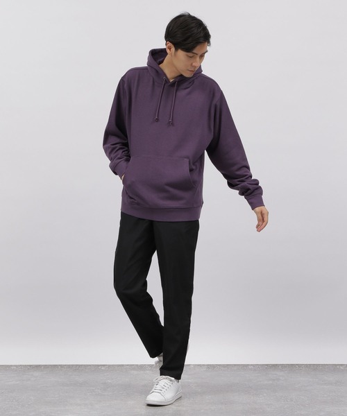 LAKOLE（ラコレ）の「裏毛スウェットパーカー / 125694（パーカー・メンズ・キャメル/グリーン/オフホワイト/パープル/ブラック・X-LARGE/MEDIUM/LARGE）」の12枚目の写真