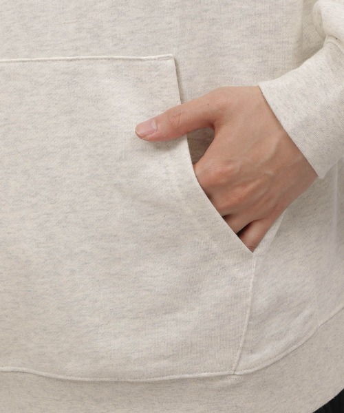 LAKOLE（ラコレ）の「裏毛スウェットパーカー / 125694（パーカー・メンズ・キャメル/グリーン/オフホワイト/パープル/ブラック・X-LARGE/MEDIUM/LARGE）」の13枚目の写真