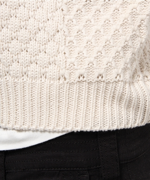 Kastane(カスタネ)の「【Kastane】KNITベストSET(ニット/セーター・レディース・オフホワイト/グレー/オレンジ/ライトグリーン・FREE)」の16枚目の写真
