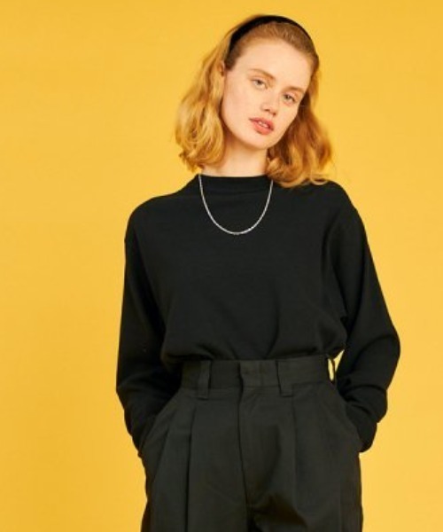 THE SHINZONE（ザ　シンゾーン）の「THE SHINZONE MILITARY PO 21SMSCU02（Tシャツ/カットソー・レディース・ブラック/ホワイト/その他/ネイビー・FREE）」の5枚目の写真